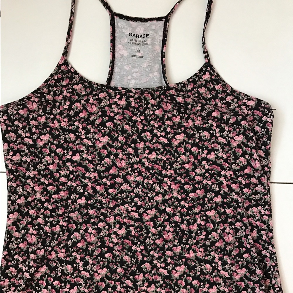 Flowery Tank Top