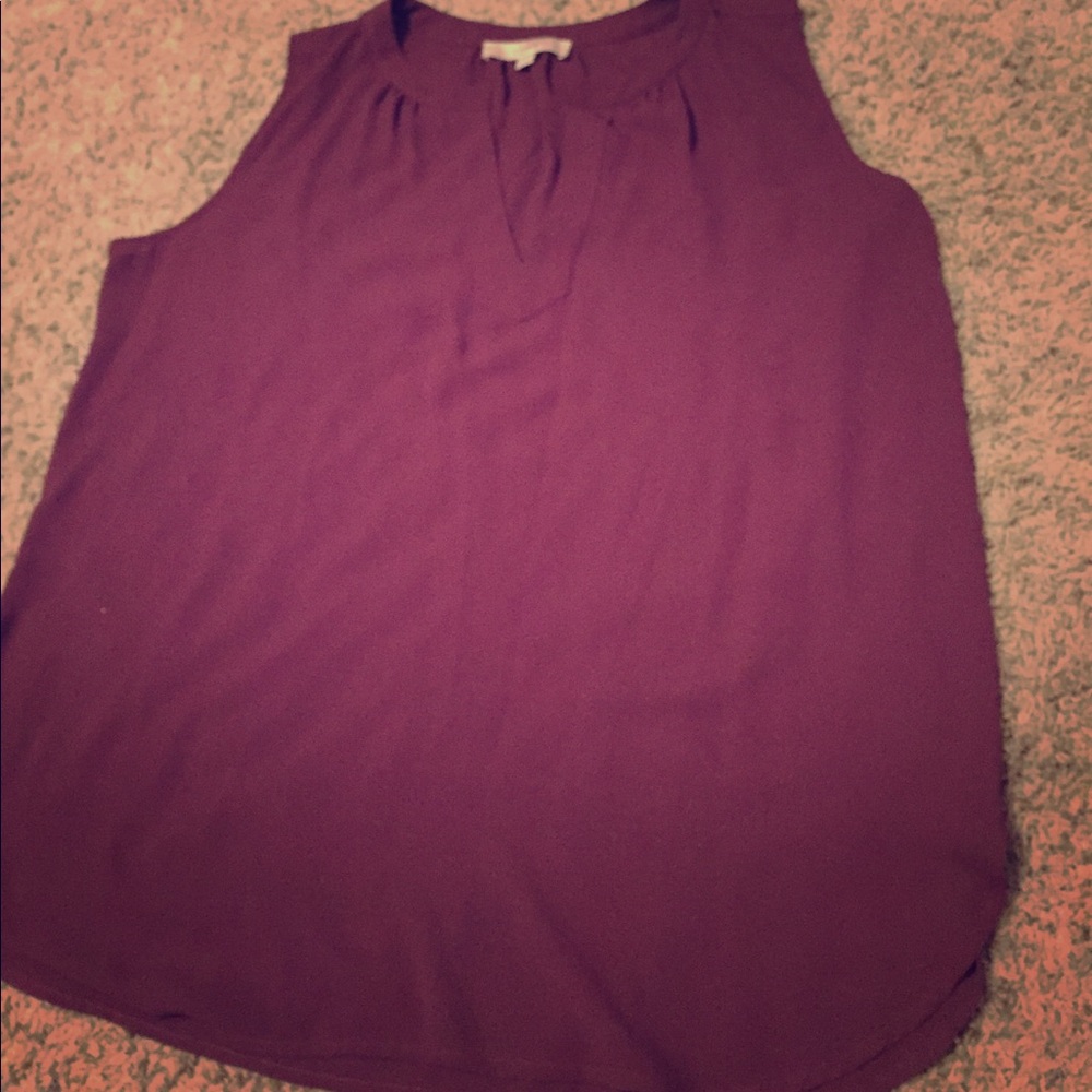 Maroon Blouse Excellent Condition