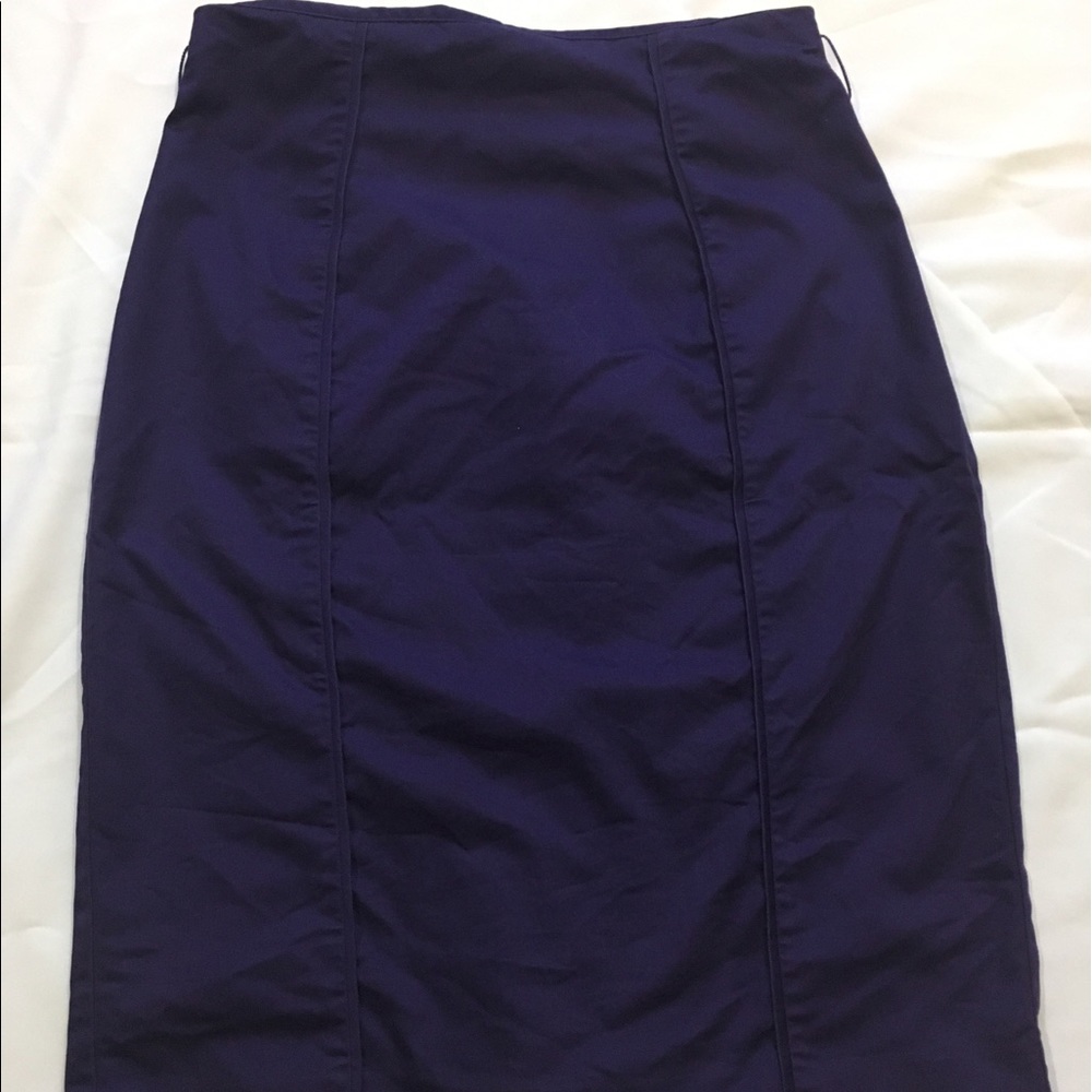 Worthington purple pencil skirt