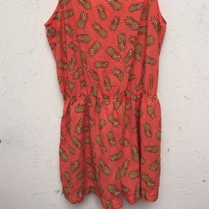Pineapple Print Romper 🍍✨