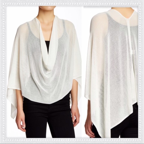 In Cashmere White Mesh Knit Topper - Picture 3 of 4