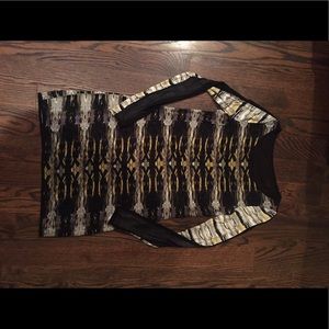 Urban Outfitters long sleeve printed jersey dress