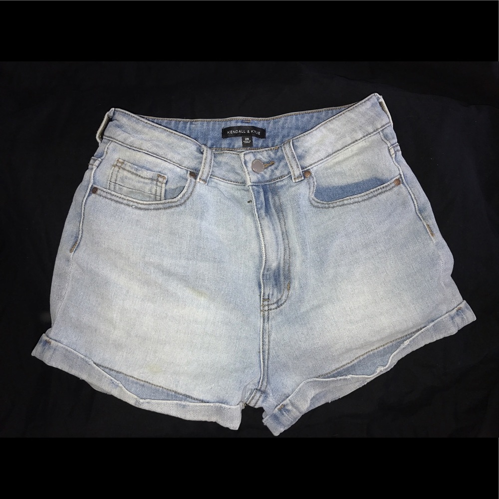 Kendall x Kylie high waisted shorts