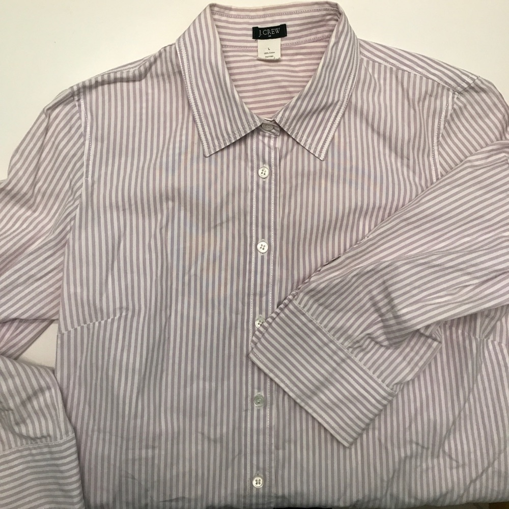 J Crew 3/4 sleeve shirt