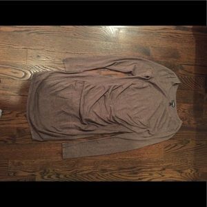 Express long sleeve knit dress