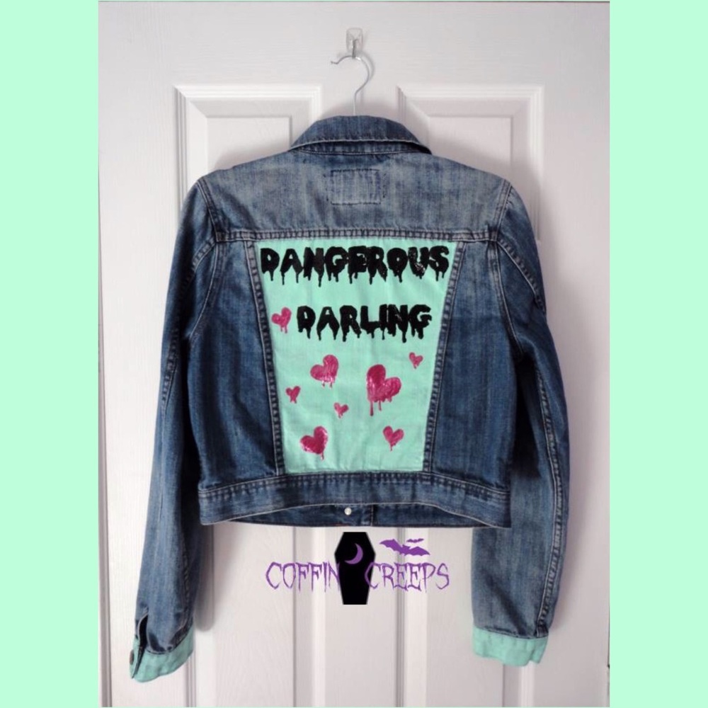 Dangerous darling denim vest