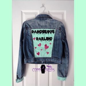 Dangerous darling denim vest