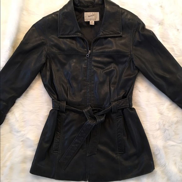 VINTAGE‼️GENUINE LAMBSKIN LEATHER JACKET! - Picture 6 of 16