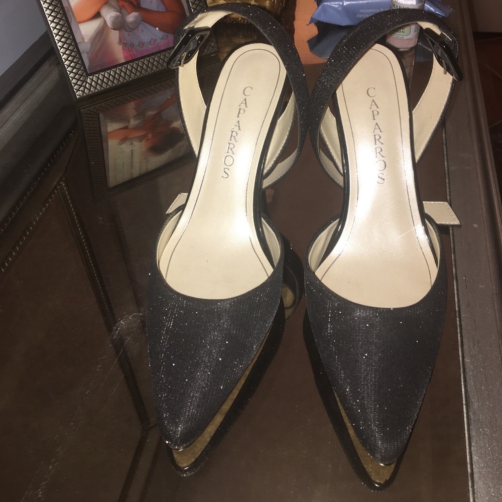Black Caparros Heels