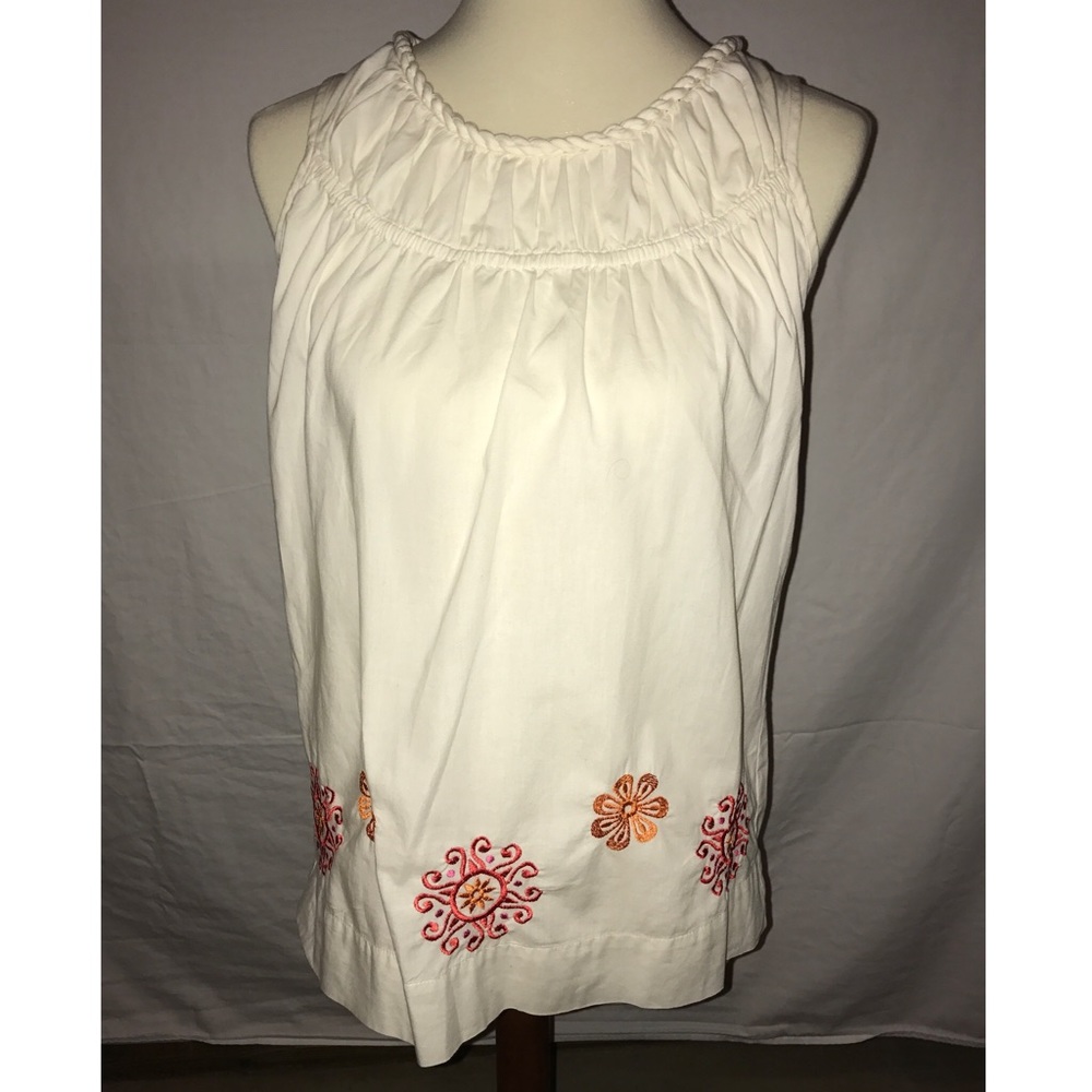 Tommy Hilfiger White Summer Flower Top