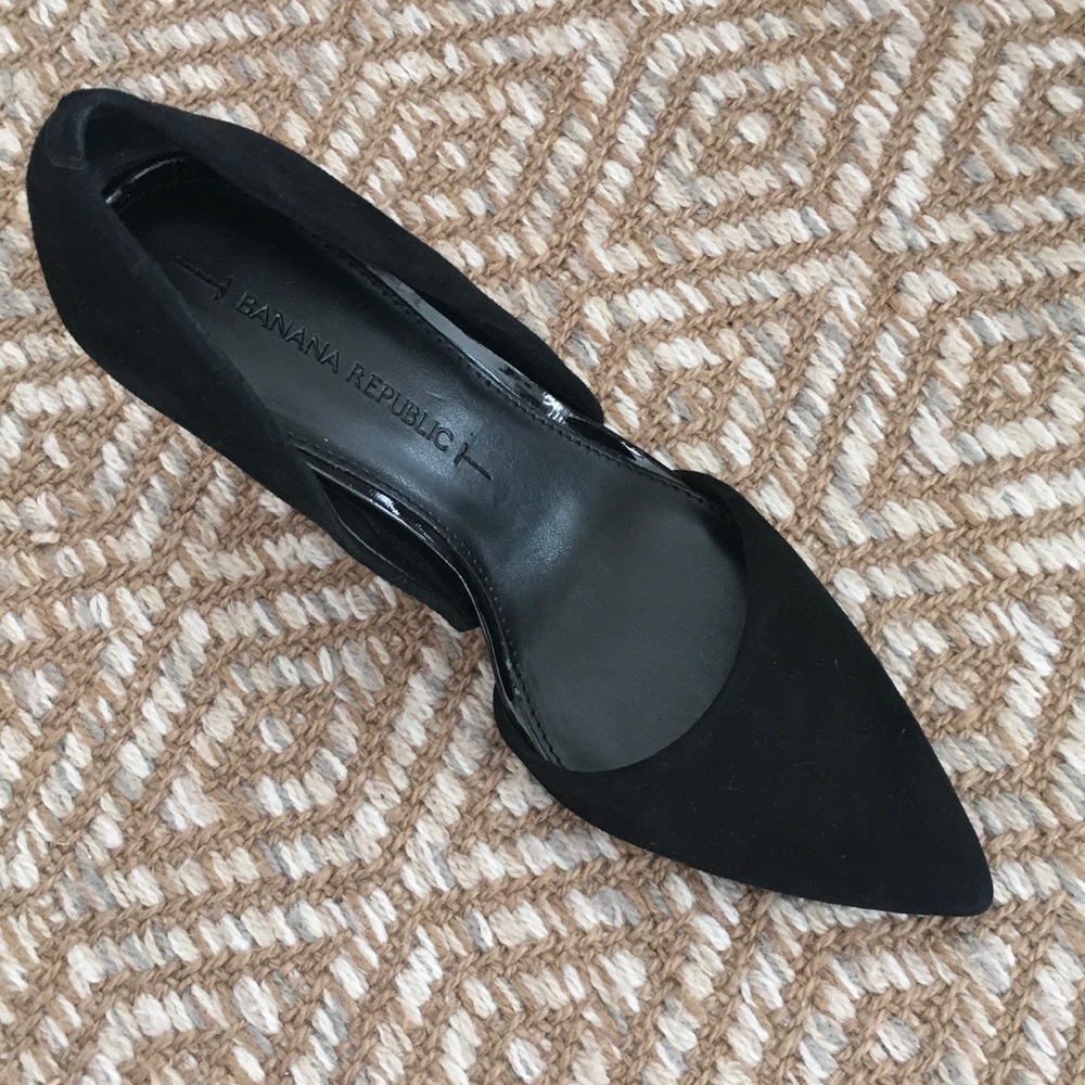 Banana Republic Adelia D'Orsay Pump Black 6.5