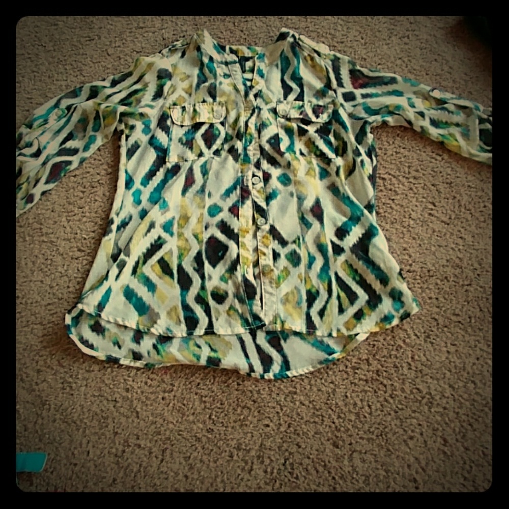 Maurices button up blouse