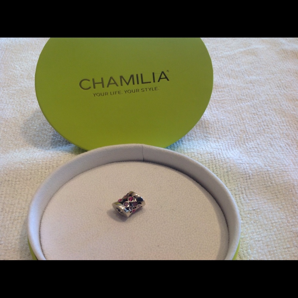 Chamilia Bead, Swarovski Crystal