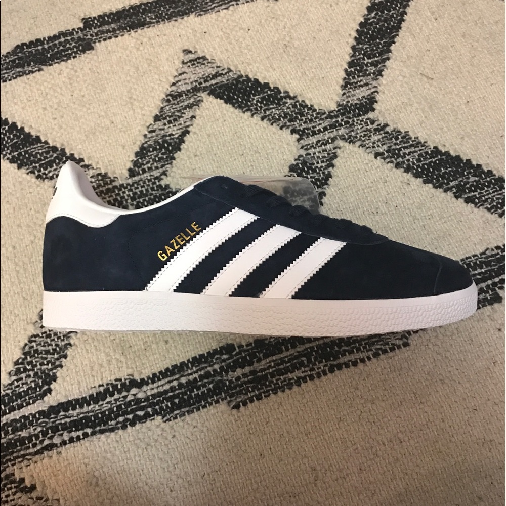 Adidas Navy Gazelles (BNWT)