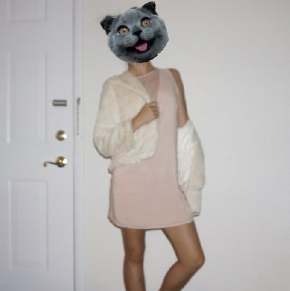 White Faux Fur Jacket