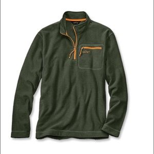 Orvis men's firehole grid fleece 1/4 zip size XL