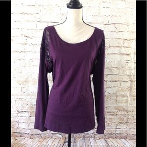 Lace Trim Sleep Shirt