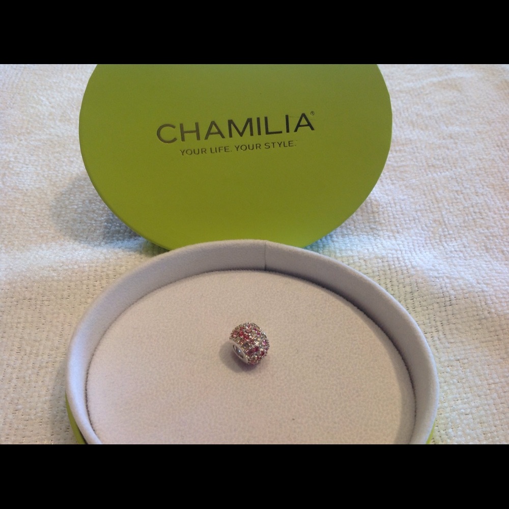 Chamilia Bead, Swarovski Crystals