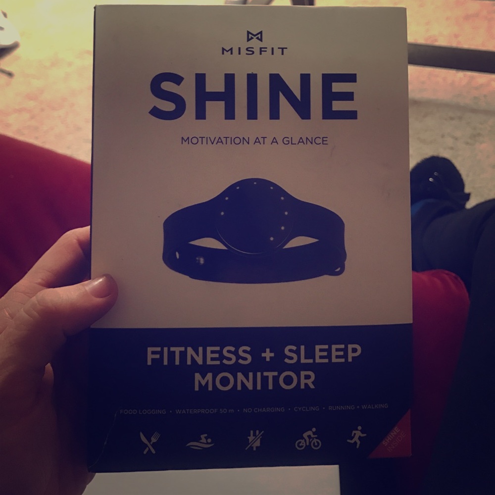 New misfit shine step tracker fitness