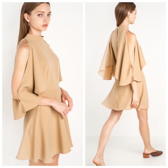 ‼️LAST CALL PRICE FIRM Cold Shoulder Dress - Picture 2 of 4