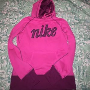 Pink sweat shirt