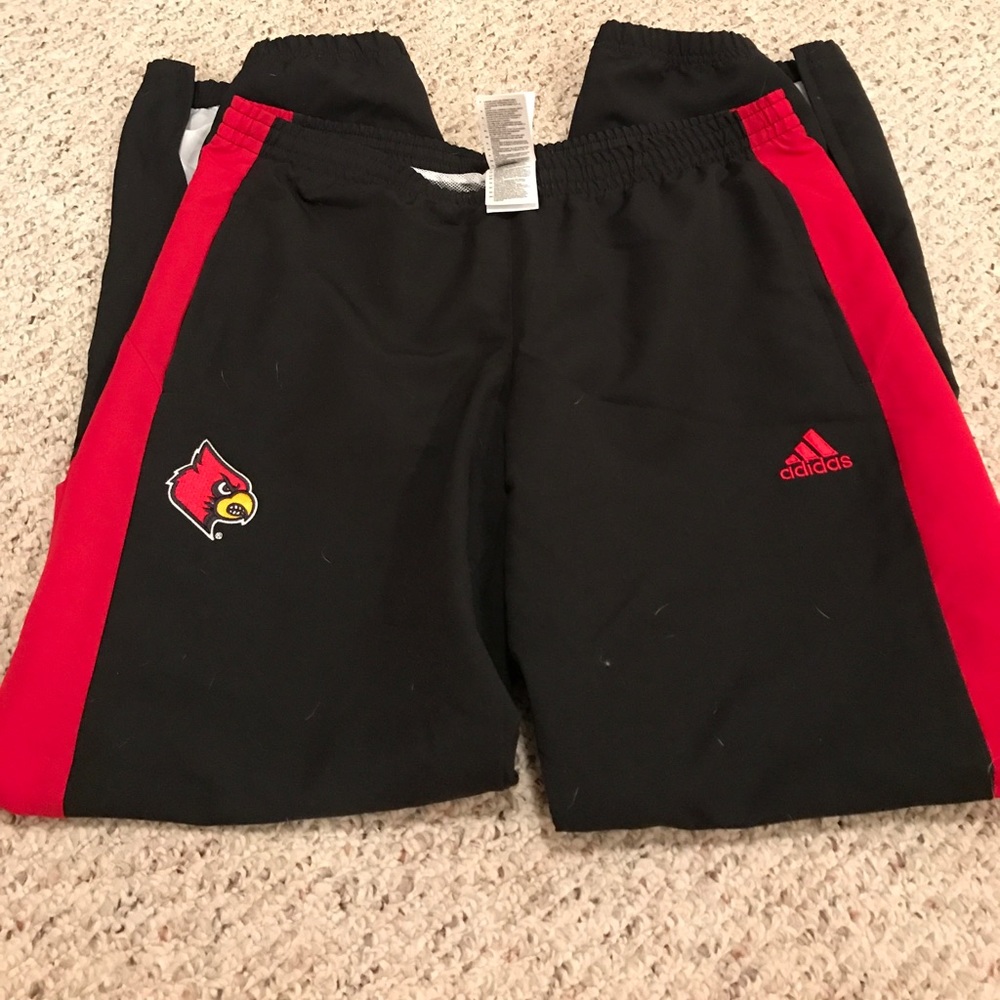 Louisville Cardinal Addidas sweatpants