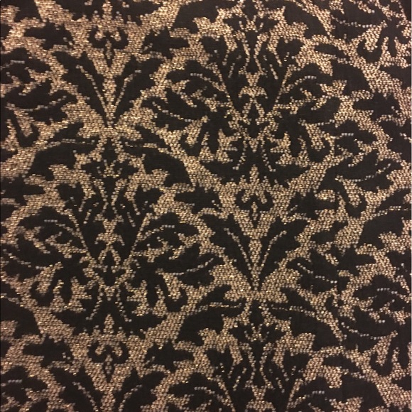 Gold fit and flare dress - Picture 4 of 5