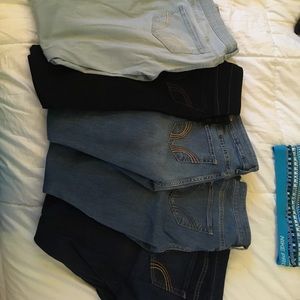 Bundle of Hollister skinny jeans