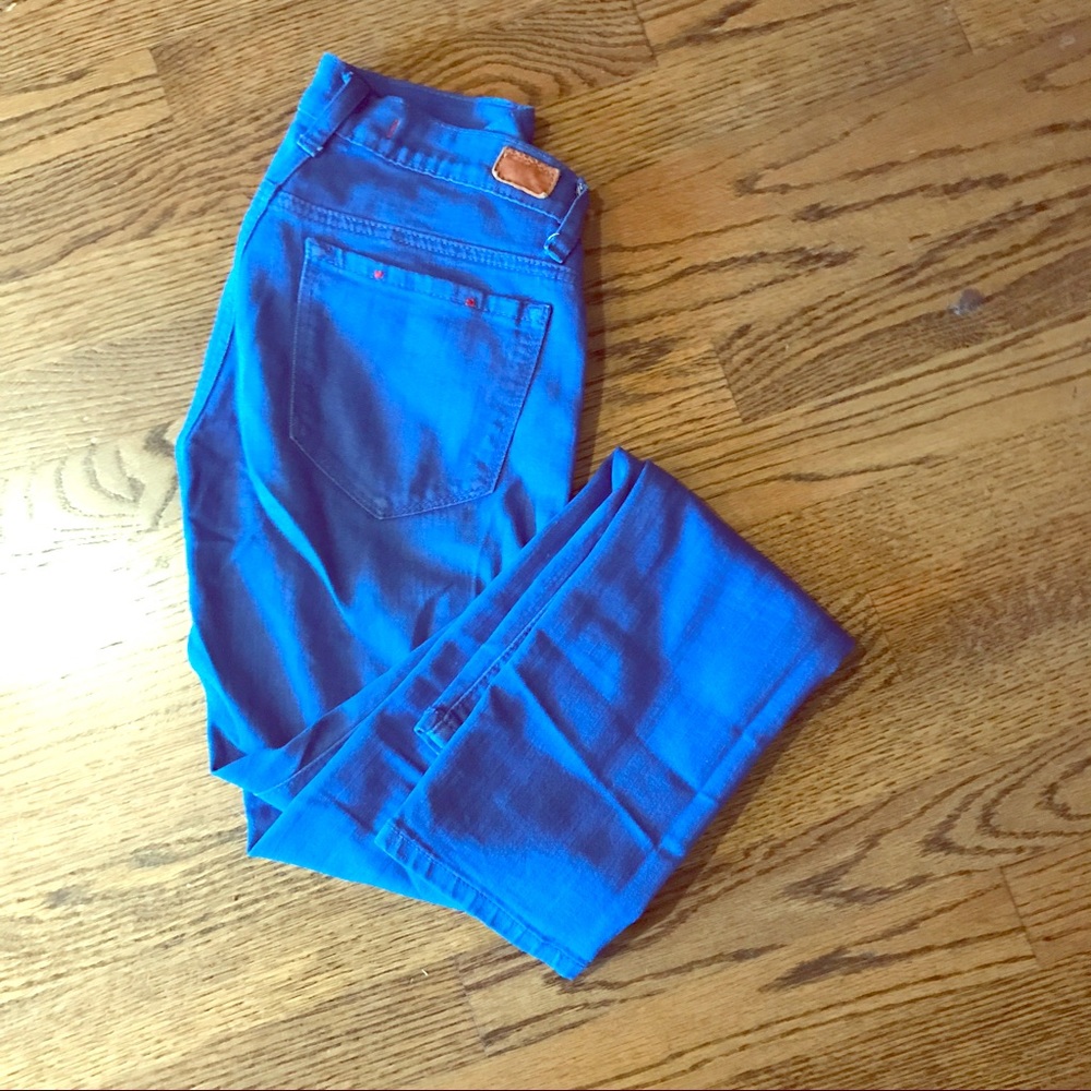 Cobalt Blue Skinny Jeans