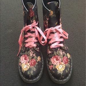 Dr. Martens Floral Boots