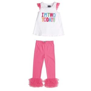 Mud Pie Birthday Outfit