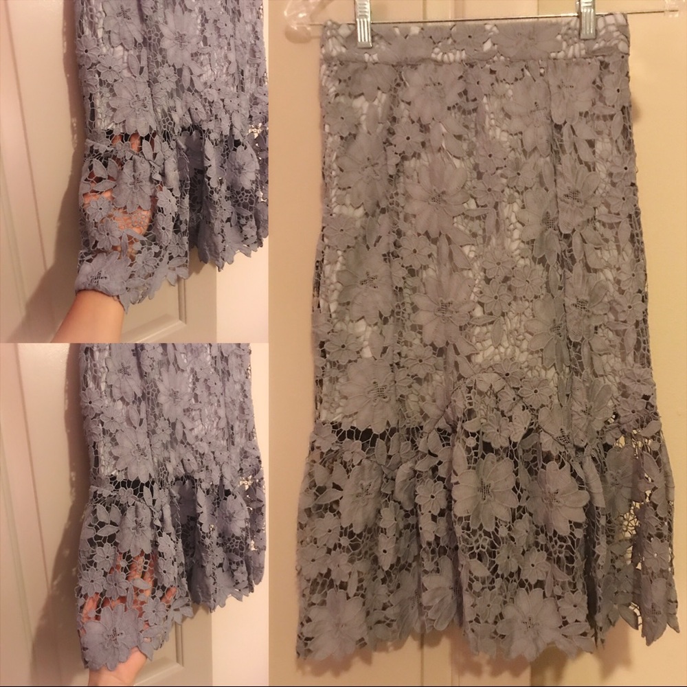 <Lace skirt >