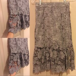<Lace skirt >