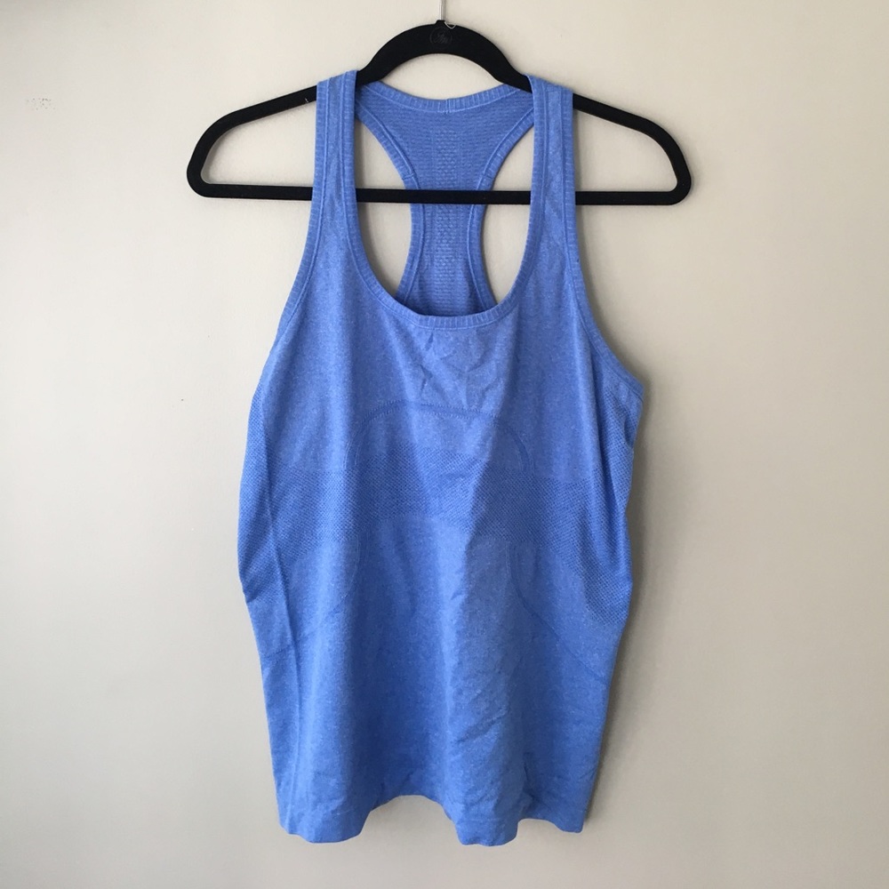 Blue Lululemon Swiftly Tank
