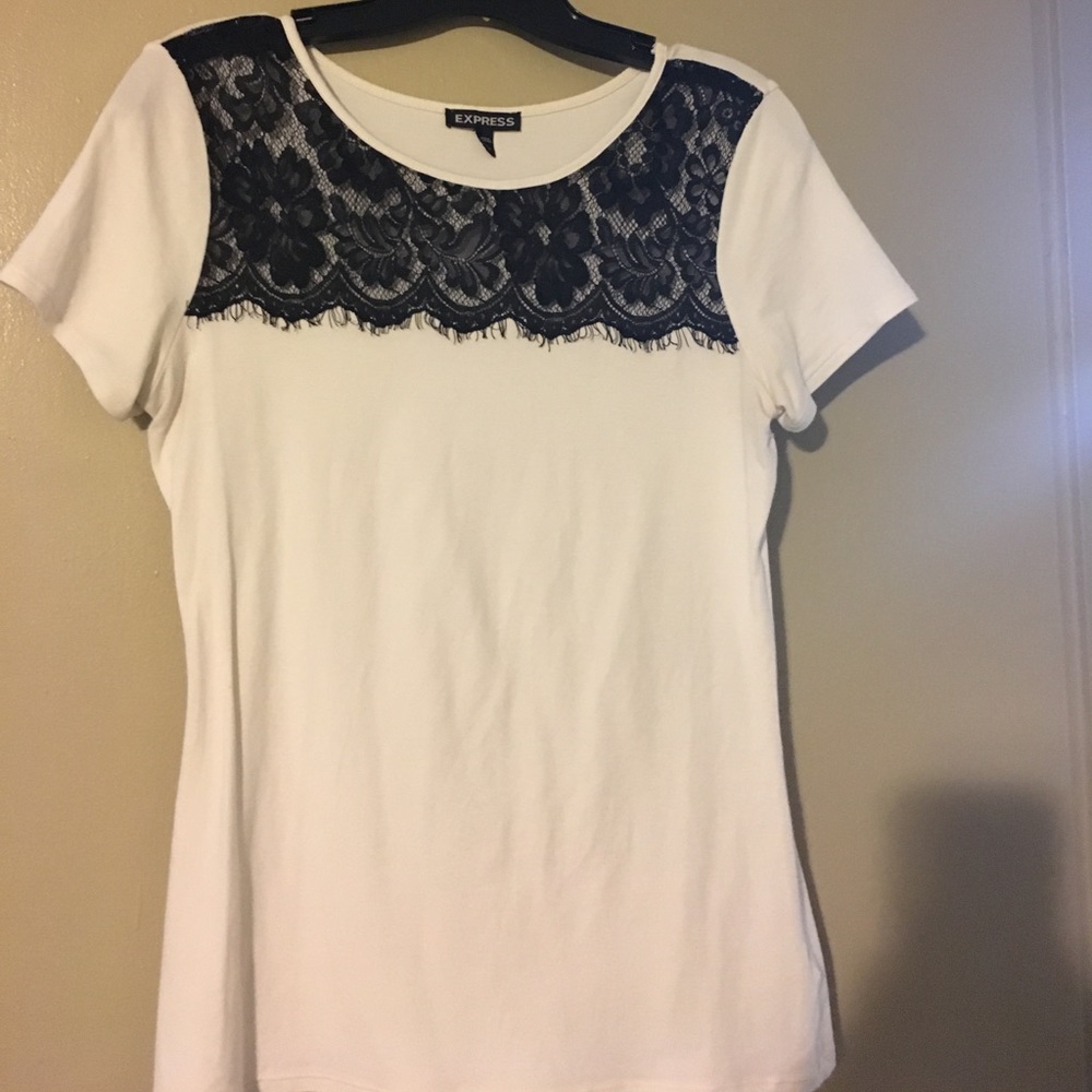 Express lace shirt