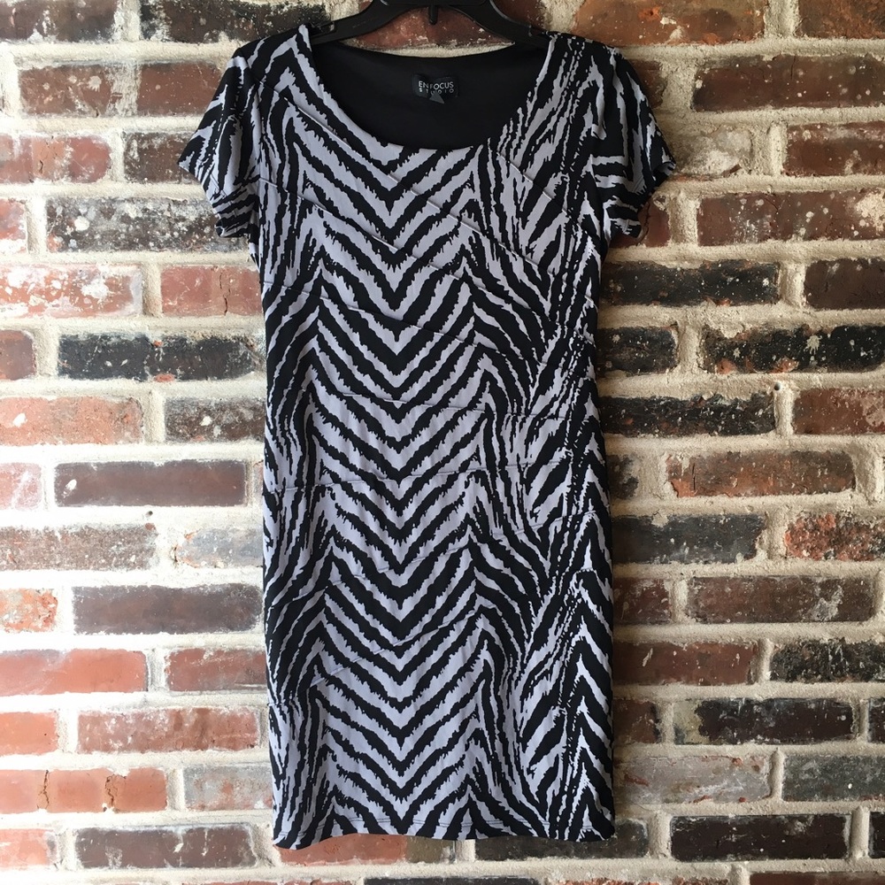 Enfocus Studio - Zebra Print Dress - Picture 1 of 4