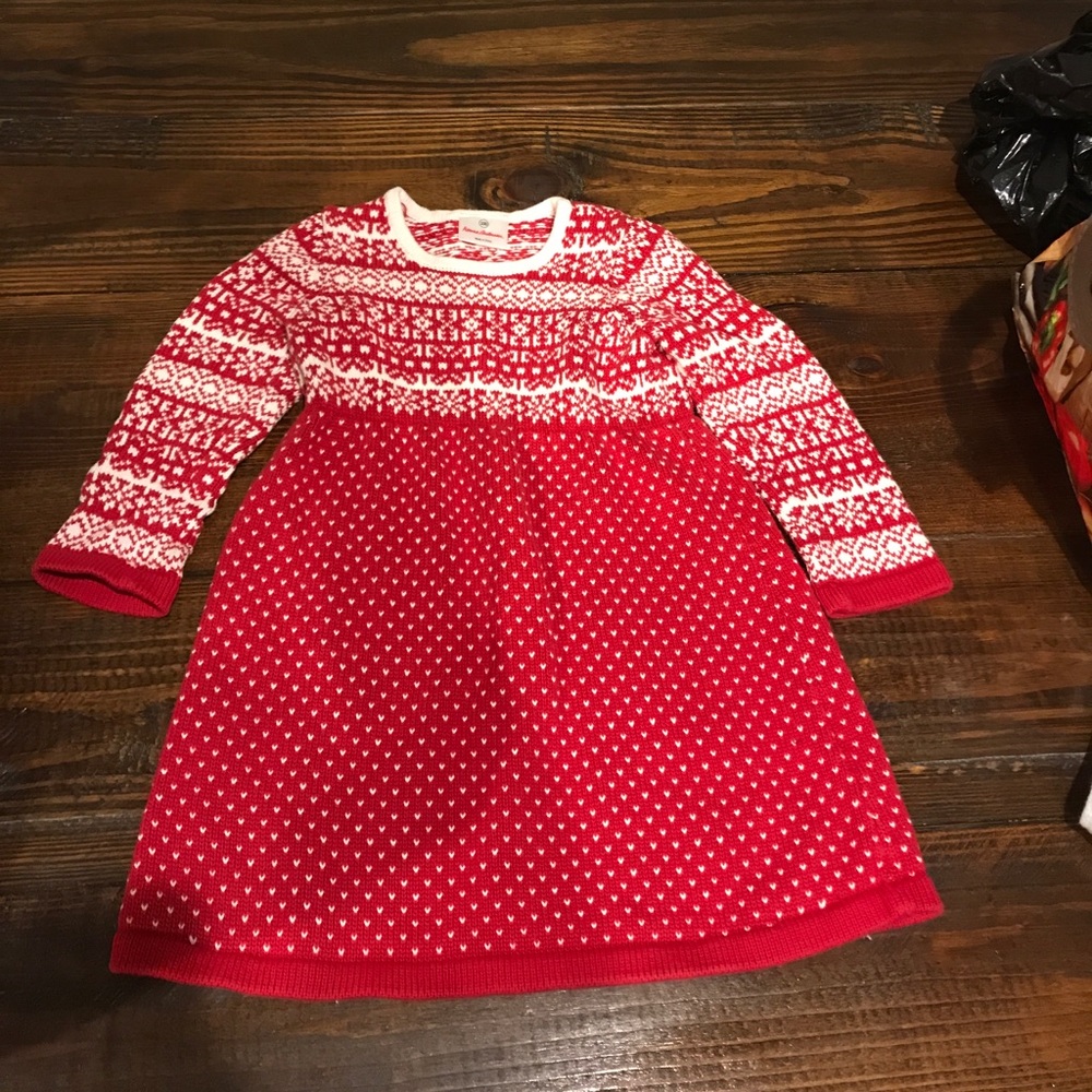 Hanna Anderson thick sweater dress