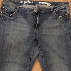 DKNY Soho bootcut jean