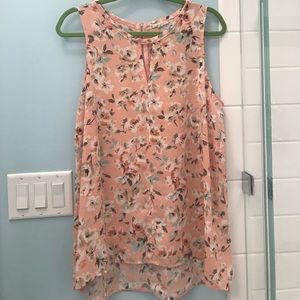 Pleione high low tank with cut out