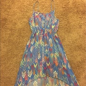 Arrow pattern dress