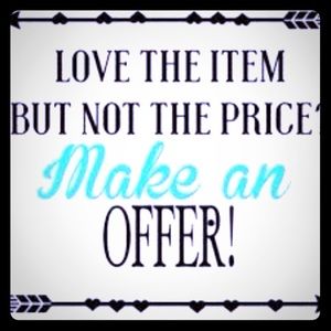 Reasonable Offers Accepted