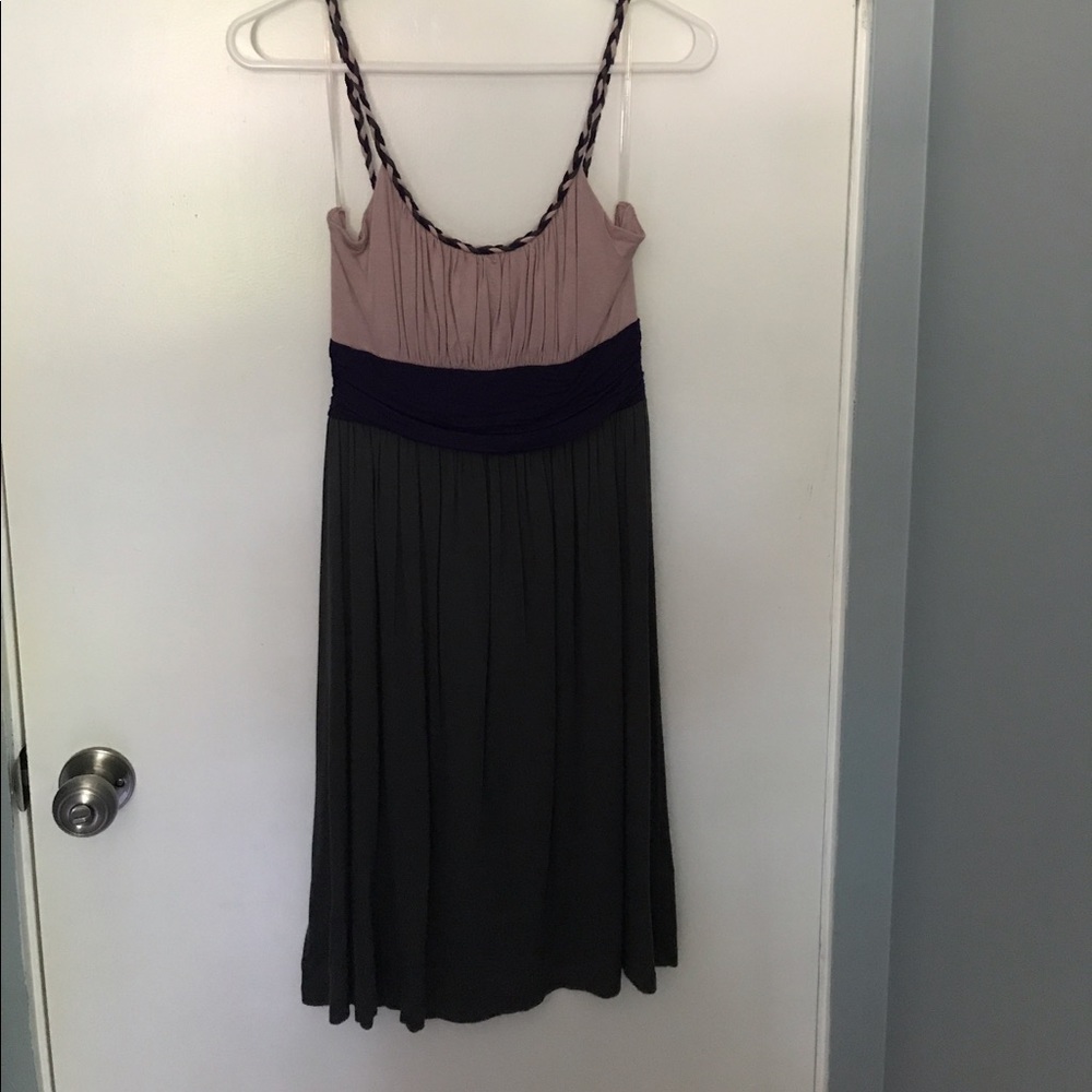 Purple summer dress