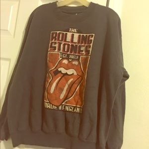 Oversized Rolling Stones sweater