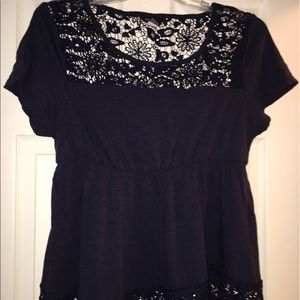 Torrid babydoll t-shirt.