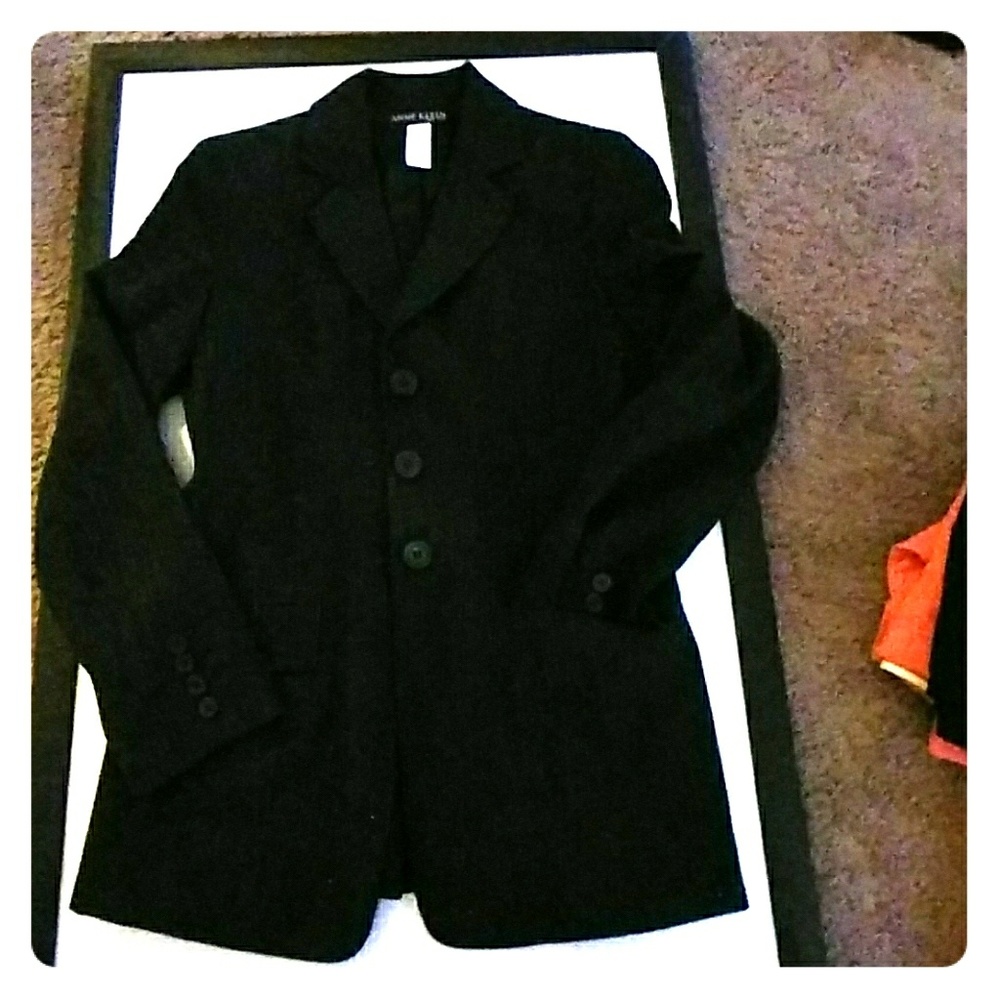 Black pin striped Anne Klein