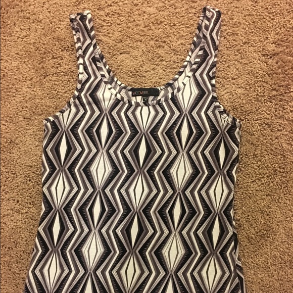 Geometric print maxi dress - Picture 1 of 3