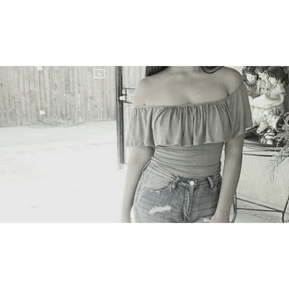 Off the shoulder top