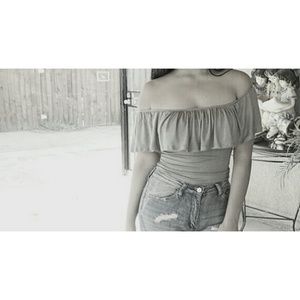 Off the shoulder top