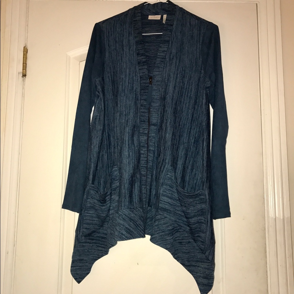 LOGO Lori Goldstein Cardigan.