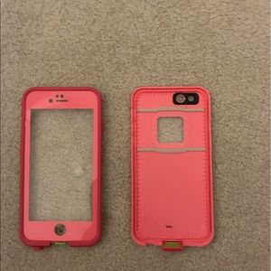 Pink lifeproof case
